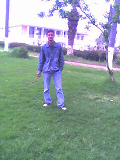 sur la pelouse
